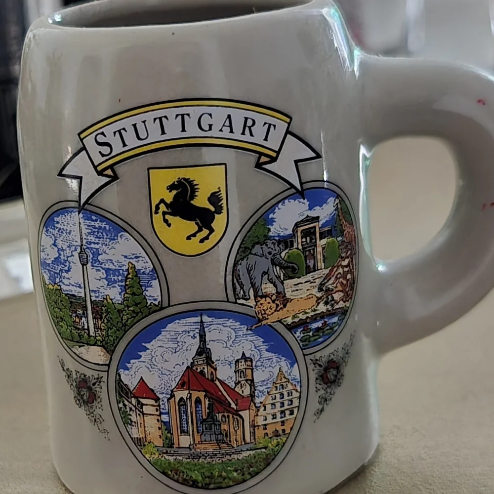 📣Set of 5🥃 Bama Crimson Tide🏈 Stuttgart Germany Mug Texas Rangers⚾ 📣AS IT